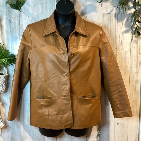 Vintage Phase Two Leather Jacket - Picture 1 of 13